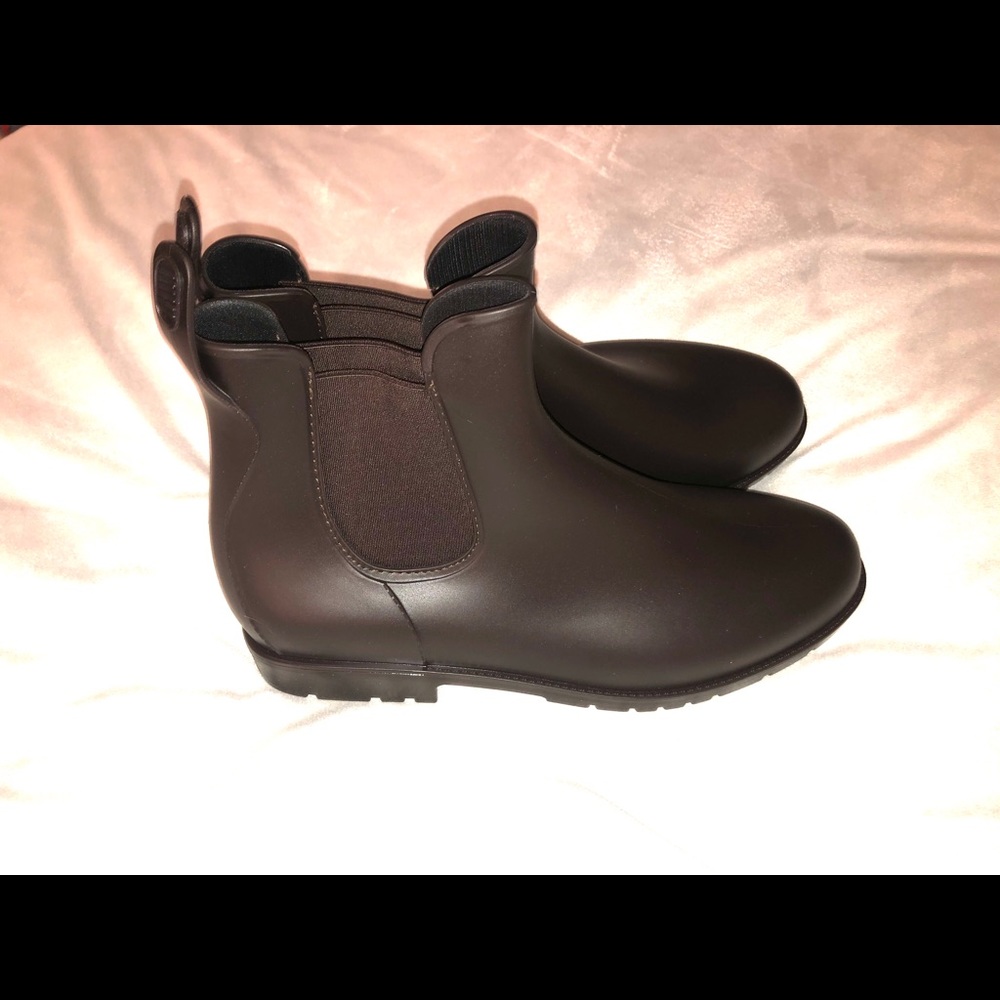 Never been worn - Brown Rain Boots